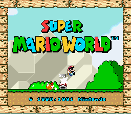 Kaizo Mario World 3 Title Screen